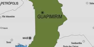 মানচিত্র Guapimirim পৌরসভা