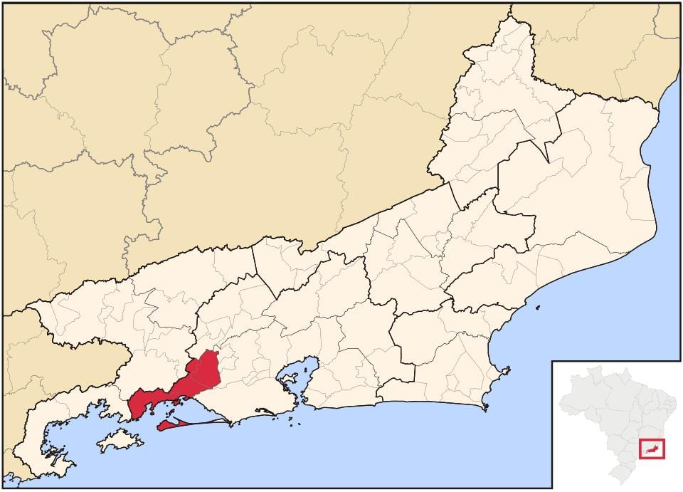 মানচিত্র Itaguaí