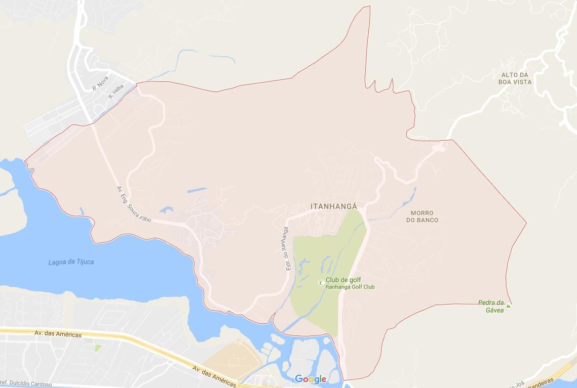 মানচিত্র Itanhangá