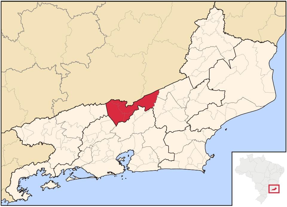 মানচিত্র Três Rios