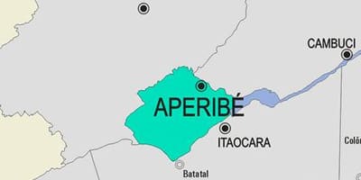 মানচিত্র Aperibé পৌরসভা