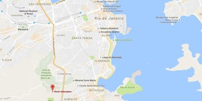 Map of Christ the Redeemer