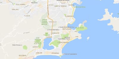 মানচিত্র favela তারিখে