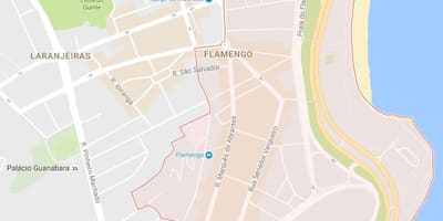 মানচিত্র Flamengo