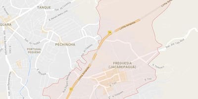 মানচিত্র Freguesia de Jacarepaguá
