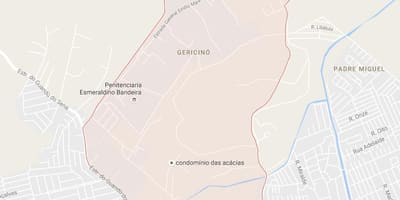 মানচিত্র Gericinó