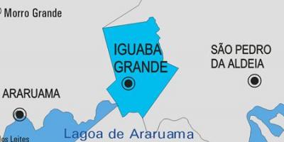মানচিত্র Iguaba Grande পৌরসভা