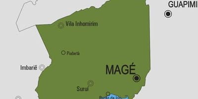 মানচিত্র Magé পৌরসভা