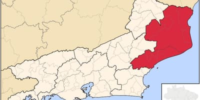 মানচিত্র Norte ফ্লুমিনিজ