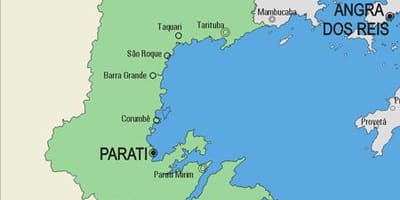 মানচিত্র Parati পৌরসভা