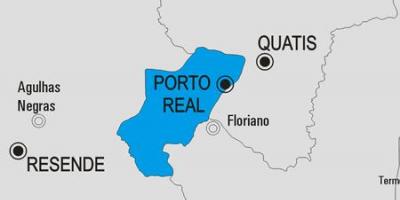 মানচিত্র Porto Real পৌরসভা