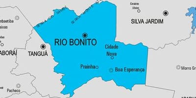মানচিত্র Rio das Flores পৌরসভা