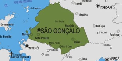 মানচিত্র এর São Gonçalo পৌরসভা